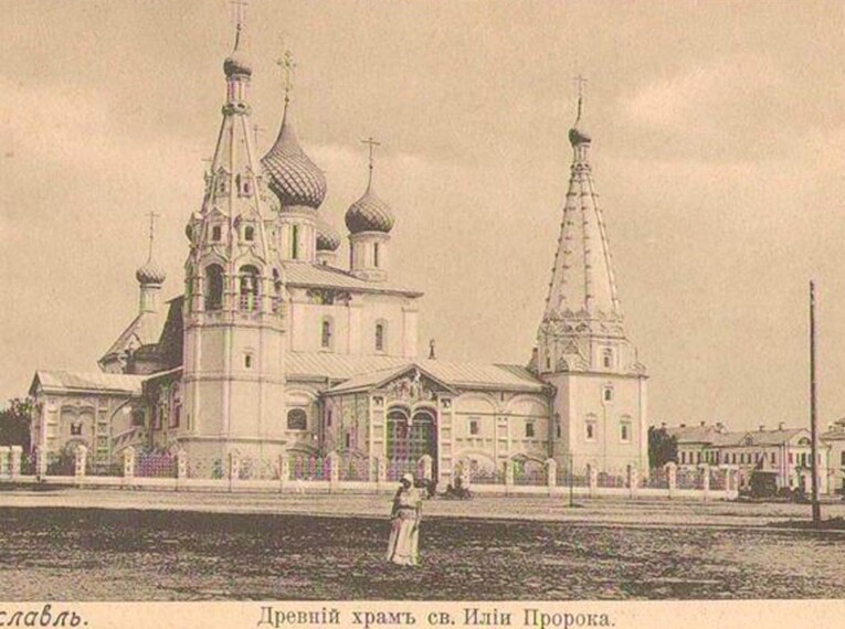 Церковь Ильи Пророка до реставрации фото 4