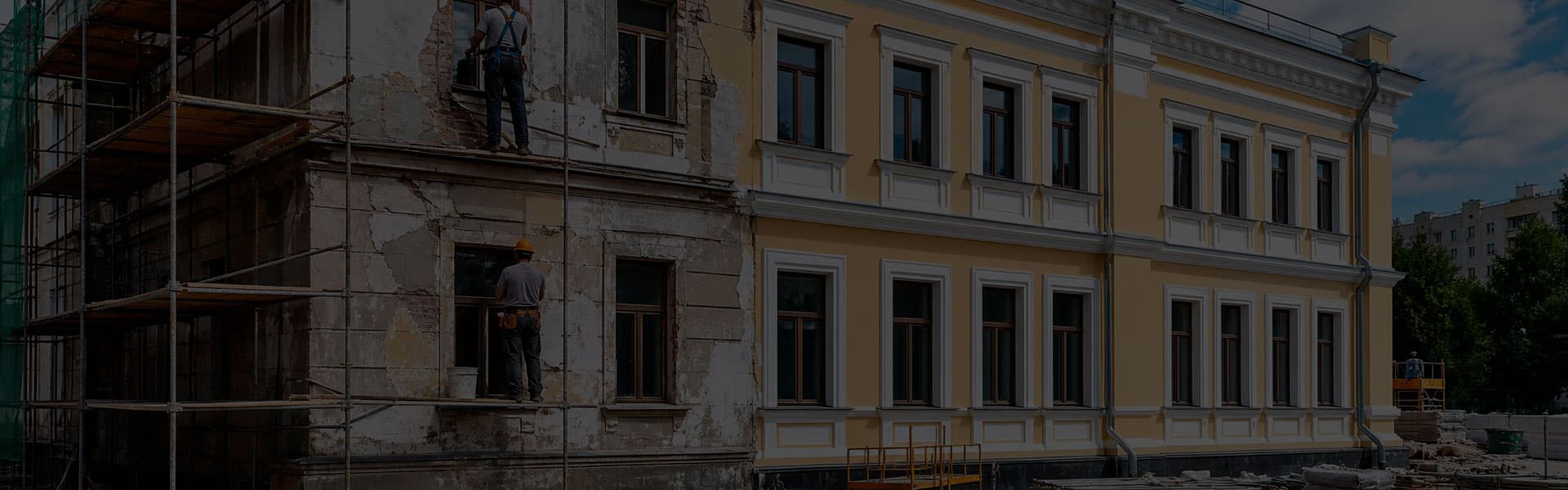 Капитальный ремонт фасадов